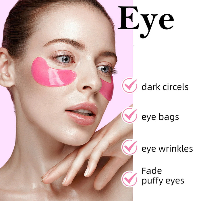 Mooyam Mascarilla para el contorno de ojos, 30 pares de mascarillas de retinol - Quierox - Tienda Online