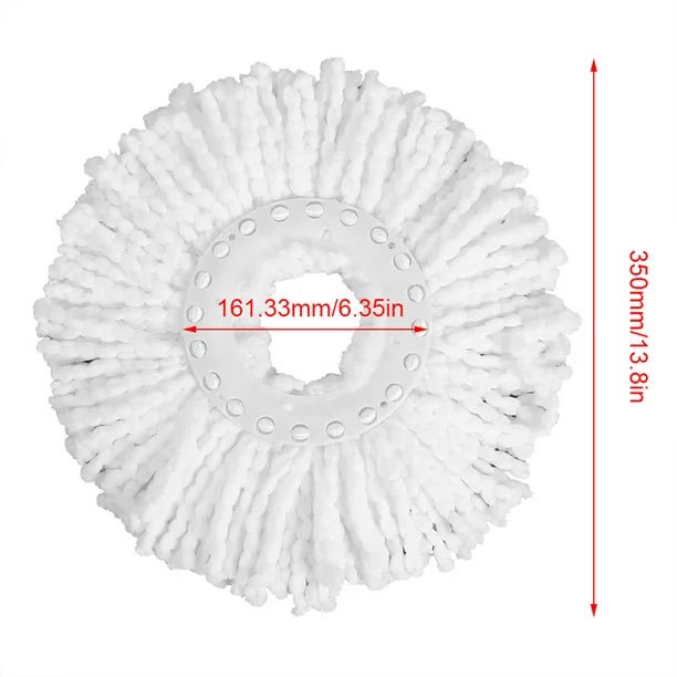 Mopa cabezal de microfibra giratorio de 360 - Quierox - Tienda Online