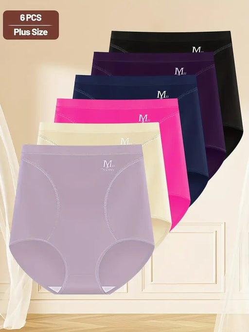 MORELECT Paquete de 5 Bragas de Control de Abdomen de Cintura Alta colores aleatorios - Quierox - Tienda Online