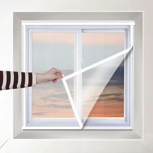 Mosquitera para ventana, malla antimosquitos, extraíble y lavable, con cintas autoadhesivas 100 x 150 cm - Quierox - Tienda Online