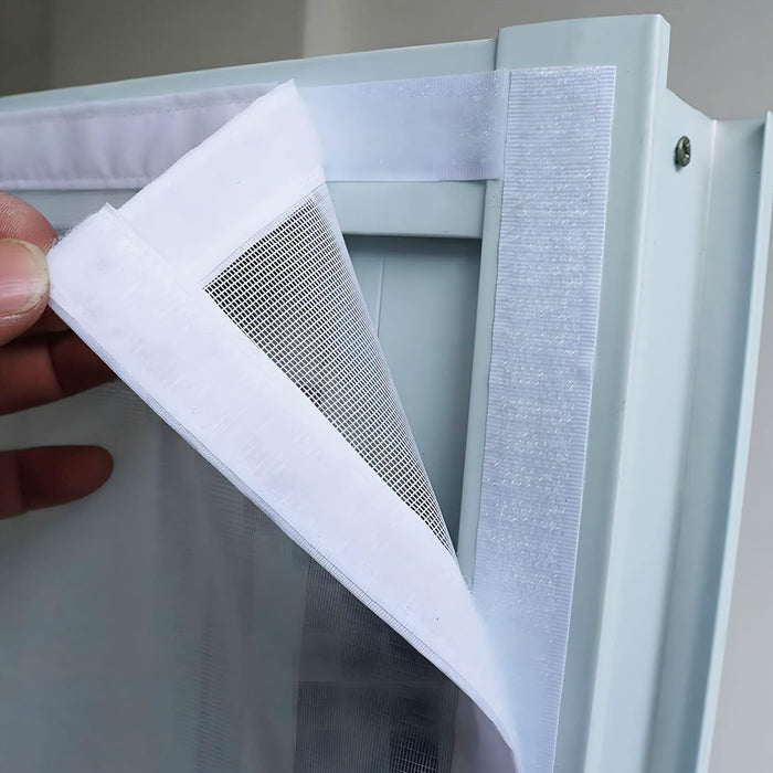 Mosquitera para ventana, malla antimosquitos, extraíble y lavable, con cintas autoadhesivas 100 x 150 cm - Quierox - Tienda Online