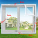 Mosquiteras para ventanas autoadhesivas y reutilizables, blancas, de tul, lavables - Quierox - Tienda Online