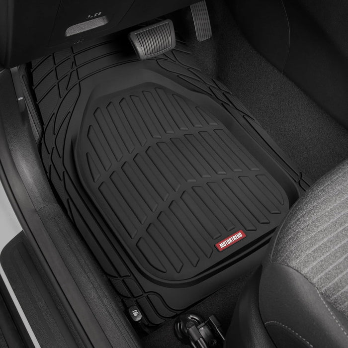 Motor Trend FlexTough Alfombrillas de Suelo para Coches, Alfombrillas - Quierox - Tienda Online