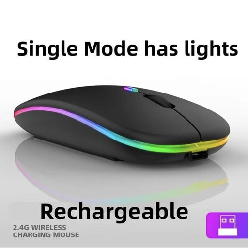 Mouse inalámbrico para juegos con RGB - Quierox - Tienda Online