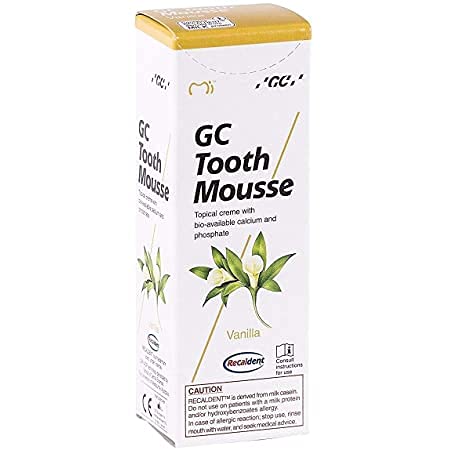 Mousse dental GC 40 g/35 ml (vainilla) - Quierox - Tienda Online