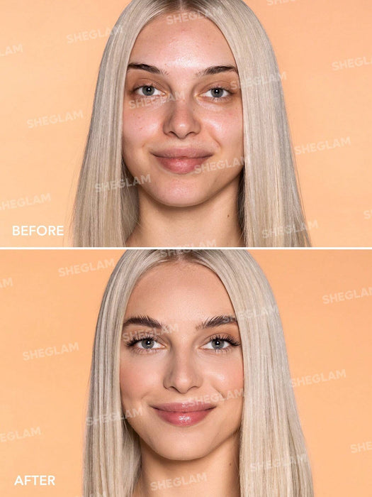 Muestra de bálsamo de base de cobertura total SHEGLAM, Base de maquillaje hidratante - Quierox - Tienda Online
