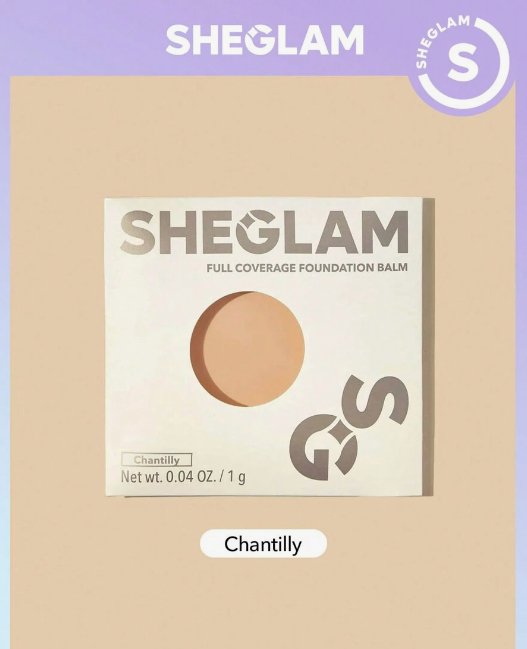 Muestra de bálsamo de base de cobertura total SHEGLAM, Base de maquillaje hidratante - Quierox - Tienda Online