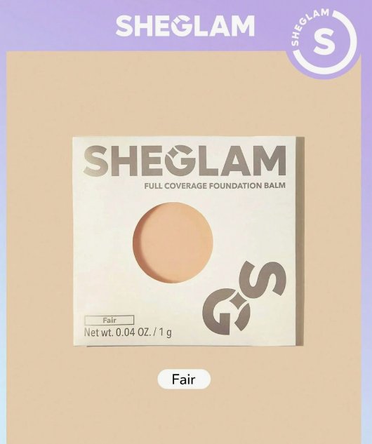 Muestra de bálsamo de base de cobertura total SHEGLAM, Base de maquillaje hidratante - Quierox - Tienda Online
