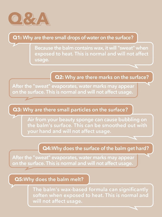 Muestra de bálsamo de base de cobertura total SHEGLAM, Base de maquillaje hidratante - Quierox - Tienda Online