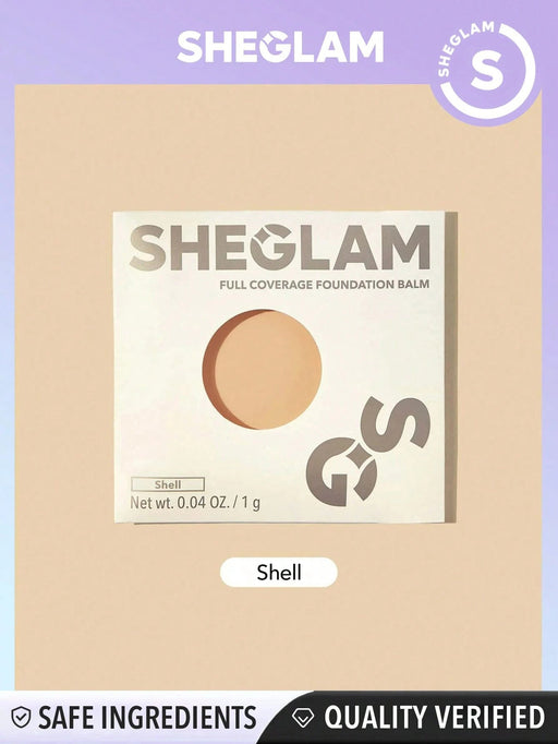 Muestra de bálsamo de base de cobertura total SHEGLAM, Base de maquillaje hidratante - Quierox - Tienda Online