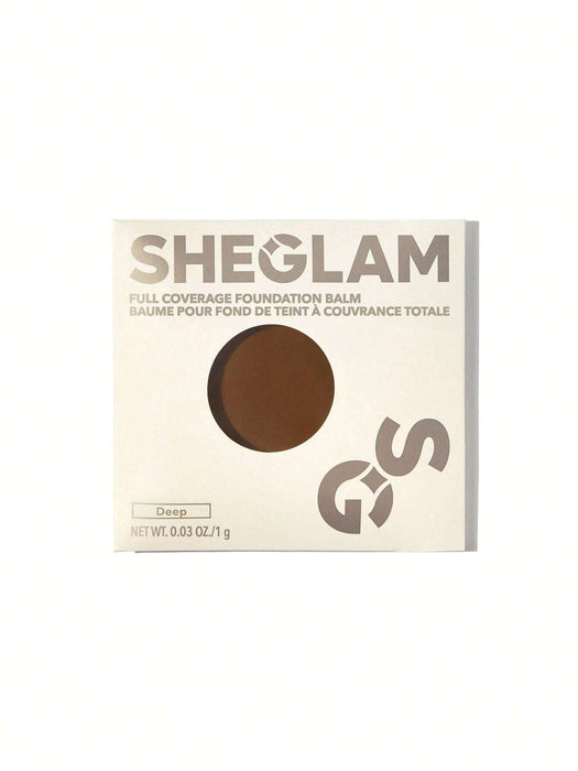 Muestra de bálsamo de base de maquillaje de cobertura total SHEGLAM Skinfluencer - Deep - Quierox - Tienda Online