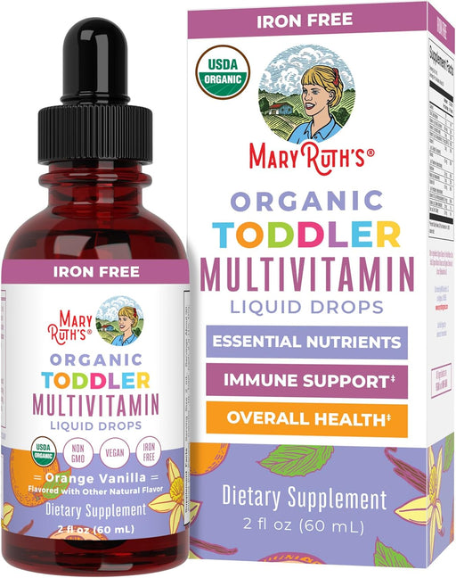 Multivitamínico para niños pequeños de MaryRuth Organics, 2 fl oz - Quierox - Tienda Online