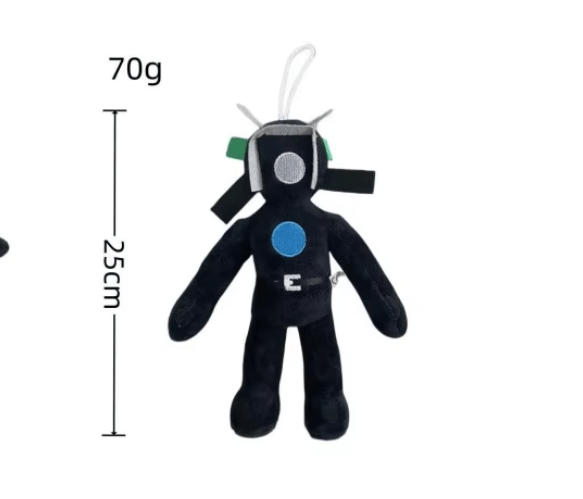 Muñeco de peluche de dibujos animados Skibidi Toilet Cosplay, figura de juguete de peluche - Quierox - Tienda Online