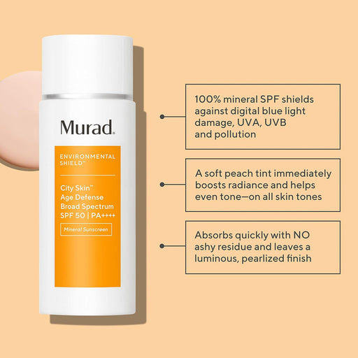 Murad Environmental Shield City Skin Age Defense Amplio espectro SPF 50-100% - Quierox - Tienda Online