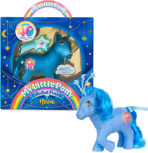 My Little Pony Classics - Celestial Ponies - Nova - Figura coleccionable retro de 4 pulgadas - Quierox - Tienda Online