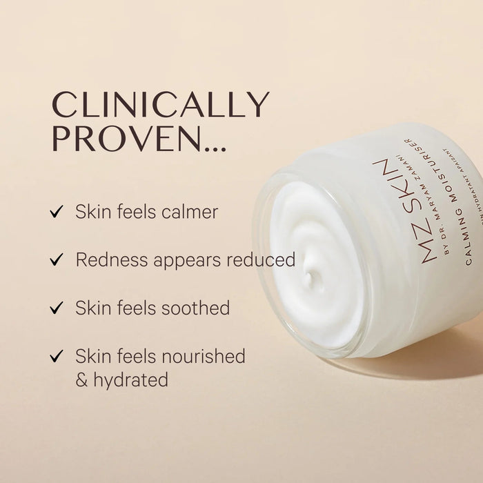 MZ SKIN La crema hidratante calmante Un humectante diario nutritivo para pieles sensibles - Quierox - Tienda Online