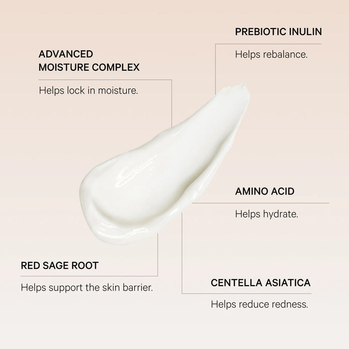 MZ SKIN La crema hidratante calmante Un humectante diario nutritivo para pieles sensibles - Quierox - Tienda Online