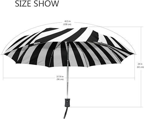 Naanle - Paraguas plegable a prueba de viento, diseño de espirales - Quierox - Tienda Online