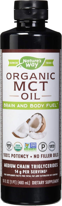 Nature's Way Nature's Way - Aceite orgánico Mct de coco, sin OMG, sin gluten - Quierox - Tienda Online
