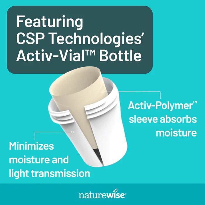 NATUREWISE Probióticos orales - Comprimidos masticables, 60 TABLETAS - Quierox - Tienda Online