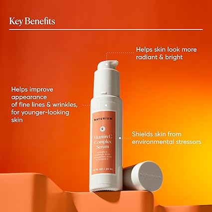 Naturium Suero Facial Complejo de Vitamina C, Tratamiento Facial 1.0FL - Quierox - Tienda Online