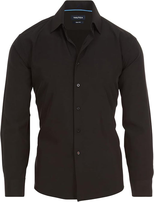Nautica Slim Fit Camisas de vestir para hombre de manga larga - Quierox - Tienda Online