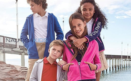 Nautica Sudadera con capucha con cremallera para niños, diseño de logotipo distintivo - Quierox - Tienda Online