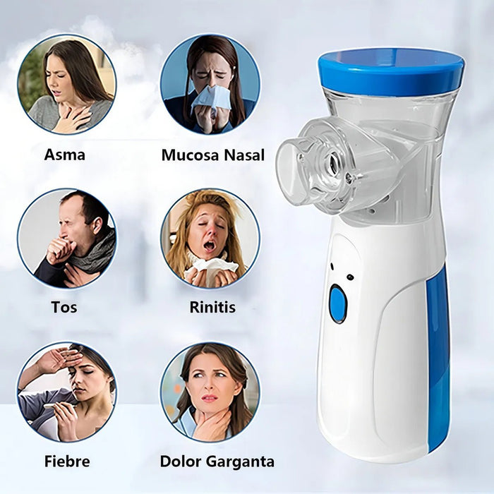 Nebulizador Portátil Inhalador Nasal - Quierox - Tienda Online