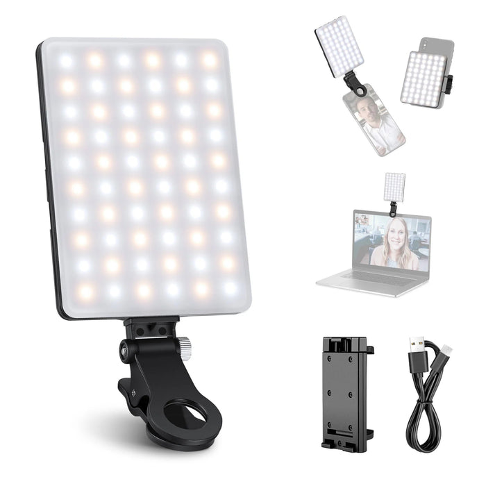 NEEWER BASICS NL - 60AI Luz para selfies con clip para teléfono - Quierox - Tienda Online