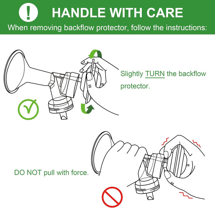 Nenesupply Protector de reflujo de vástago largo - Quierox - Tienda Online