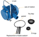 NICEYARD Mini bomba de agua eléctrica manual autocebante de alta resistencia - Quierox - Tienda Online