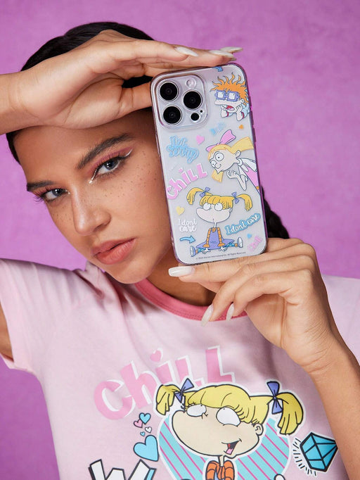 Nick 90s | Funda para móvil con estampado adorable, compatible con iPhone 12 Pro max - Quierox - Tienda Online