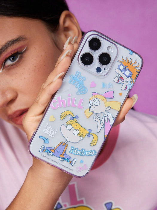 Nick 90s | Funda para móvil con estampado adorable, compatible con iPhone 12 Pro max - Quierox - Tienda Online
