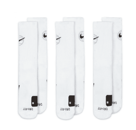 Nike CALCETINES DE BALONCESTO EVERYDAY CREW (3 PARES) - Quierox - Tienda Online