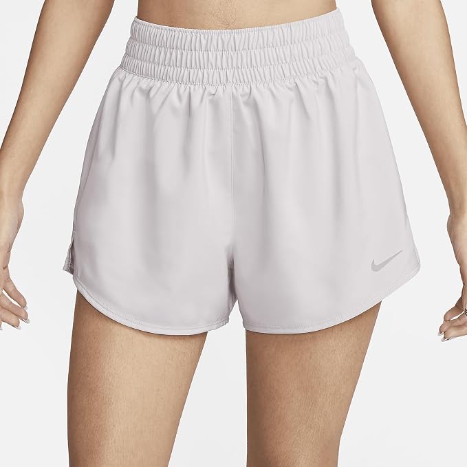 Nike One Dri-FIT DX6016-019 - Shorts de cintura alta para mujer - Quierox - Tienda Online