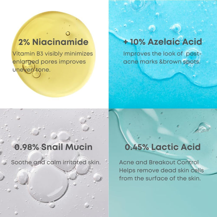 NINELESS Suero de ácido azelaico al 10% A-Control - Quierox - Tienda Online