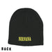 Nirvana - Cara feliz - Gorro negro - Quierox - Tienda Online
