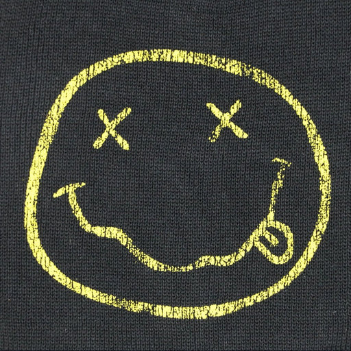 Nirvana - Cara feliz - Gorro negro - Quierox - Tienda Online