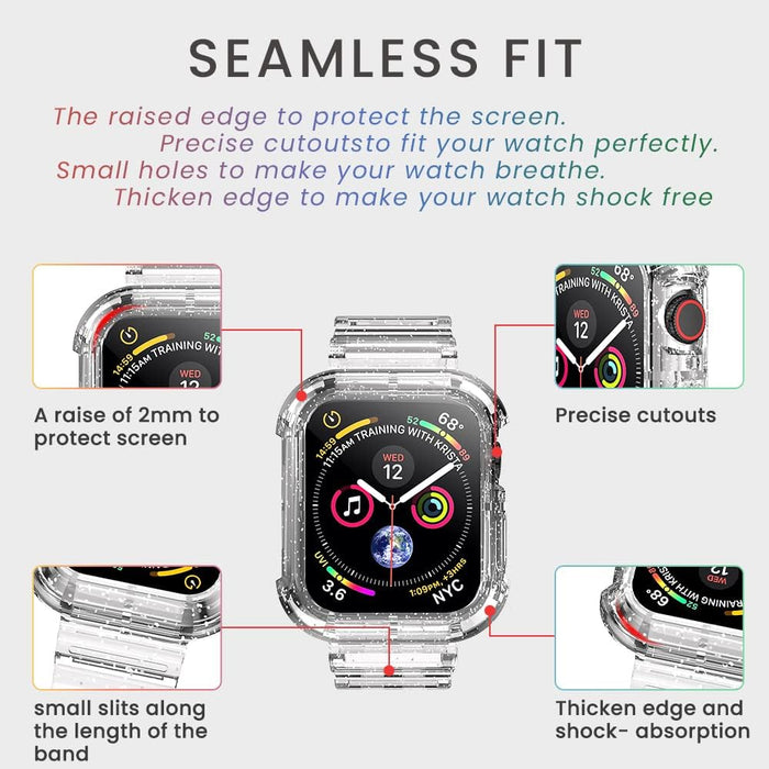 NotoCity Correas transparentes para Apple Watch de 1.49 - Quierox - Tienda Online