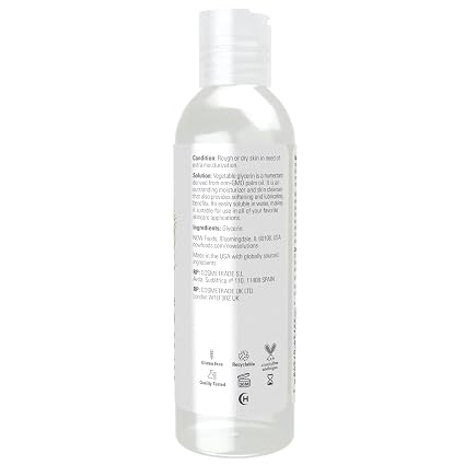 NOW Solutions, Glicerina Vegetal, 100% Pura, Cuidado Versátil de la Piel, Suavizante e Hidratante, 113 g (4 onzas) - Quierox - Tienda Online
