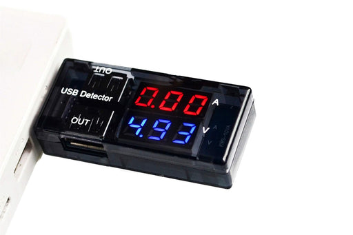 NOYITO Medidor de cargador USB dual DC 3V a 9V 3A 5A Max , Probador de voltaje - Quierox - Tienda Online