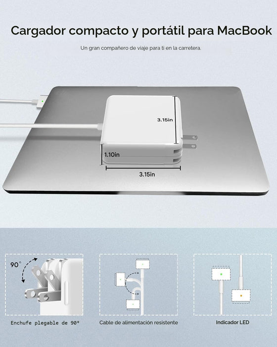 NSPENCM Cargador para Mac Book Pro de 85 W, con conector 2T - Tip - Quierox - Tienda Online