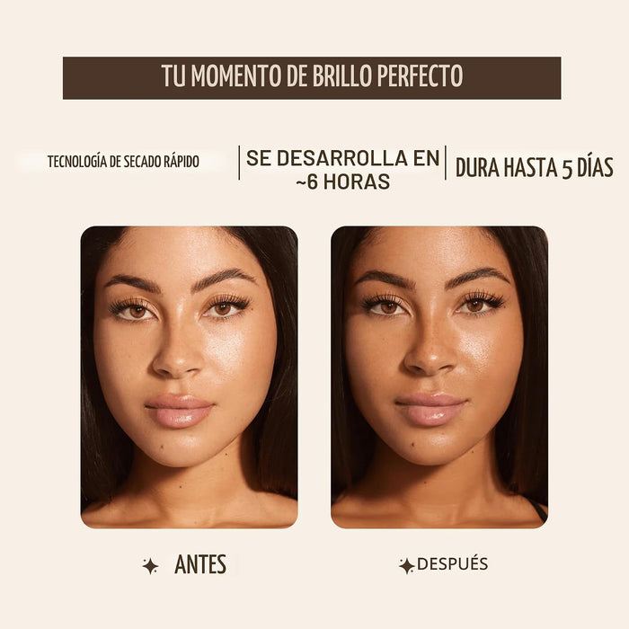 Nuda CloudMist Face Tan Water Bruma bronceadora facial para tez media a oscura - Quierox - Tienda Online