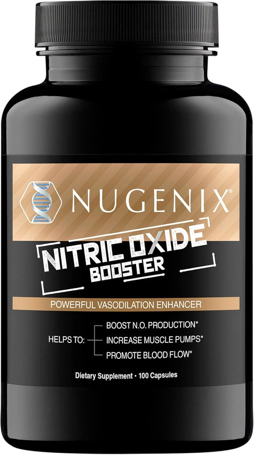 Nugenix Suplemento potenciador de óxido nítrico 100 cápsulas - Quierox - Tienda Online