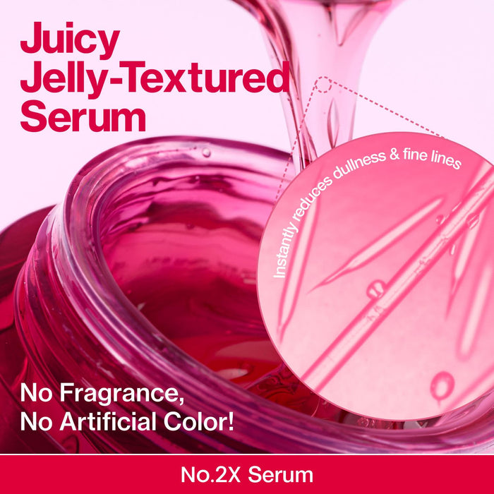 numbuzin No.2X Rose PDRN, Suero rellenador de colágeno, para reafirmar y brillo - Quierox - Tienda Online