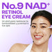 numbuzin No.9 NAD+ Retinol Crema de ojos desinflamante y reafirmante para ojeras - Quierox - Tienda Online
