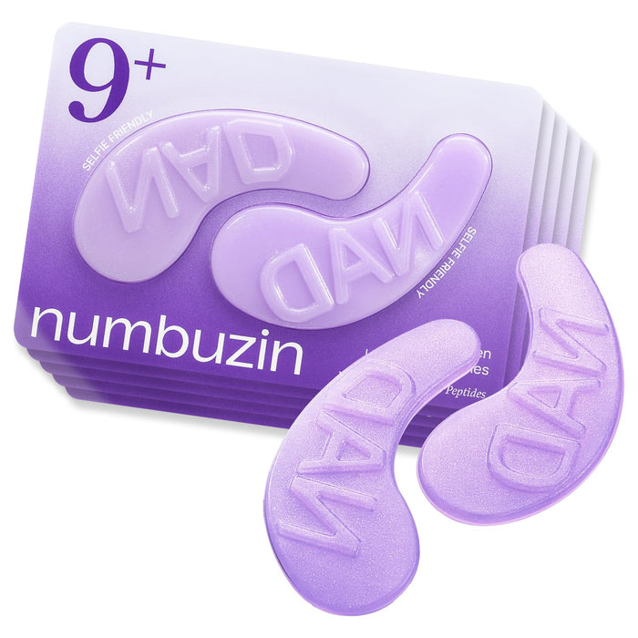 numbuzin No.9 Parches para ojos, mascarillas de gel de colágeno NAD+ con péptidos - Quierox - Tienda Online
