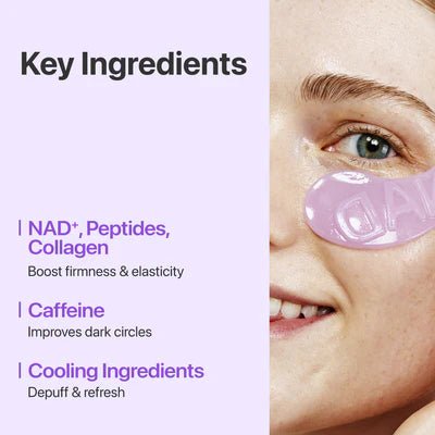 Numbuzin Parches de colágeno NAD+ n.° 9 para el contorno de ojos (5 pares) - Quierox - Tienda Online