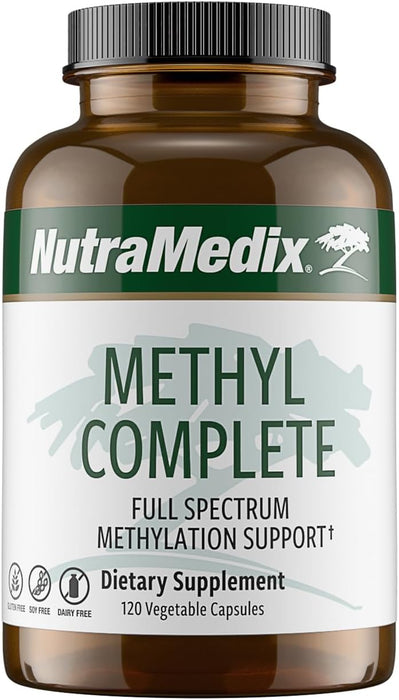 NutraMedix Methyl Complete - Cápsulas completas de metilación y apoyo energético (120 unidades) - Quierox - Tienda Online