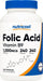 Nutricost ácido fólico (Vitamina B9) 1000 mcg, 240 Cápsulas, 1 botella, 1 - Quierox - Tienda Online